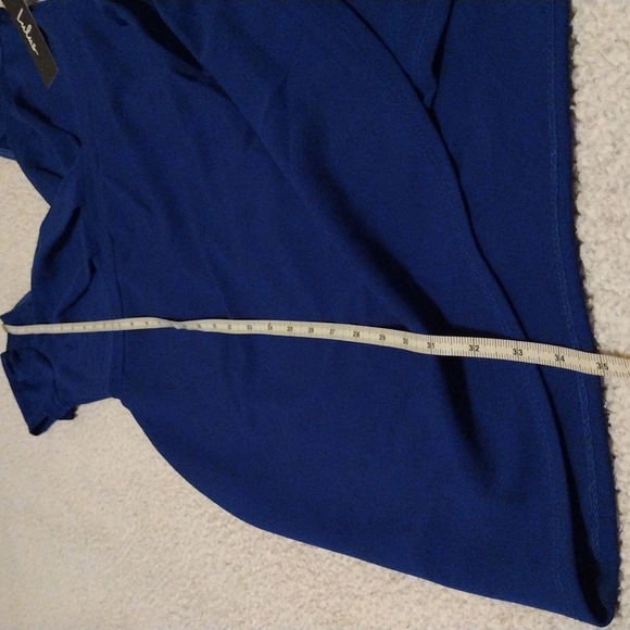 Blue Lulu's Mini Dress. Size Medium - Picture 6 of 6
